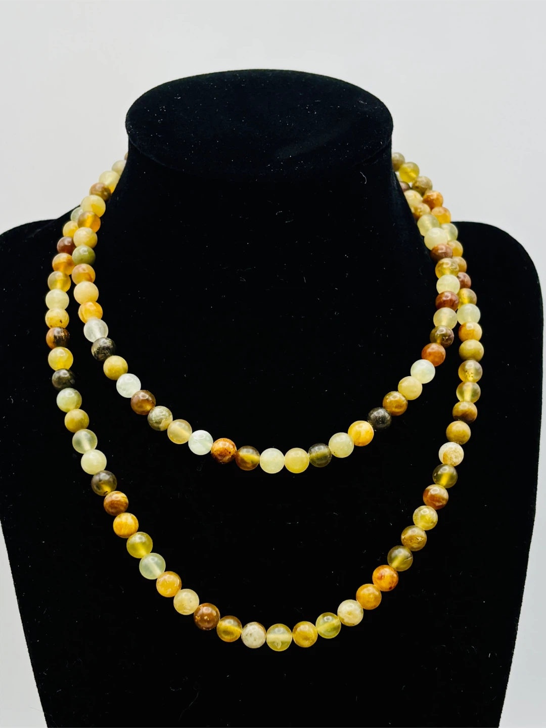 Agate Beaded Necklace
