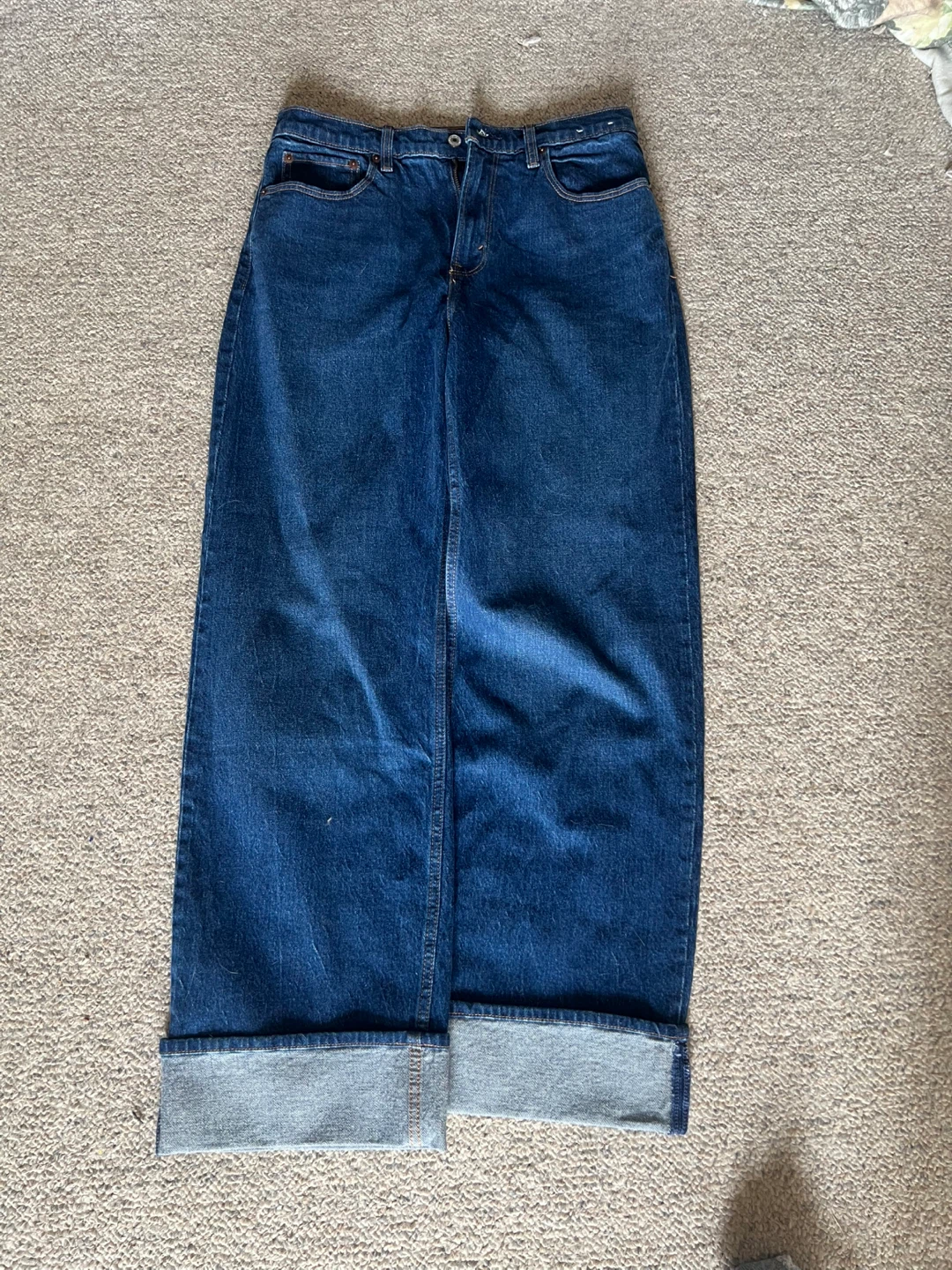 Abercrombie & Fitch The 90s Relaxed Jean High Rise Jeans Size 29