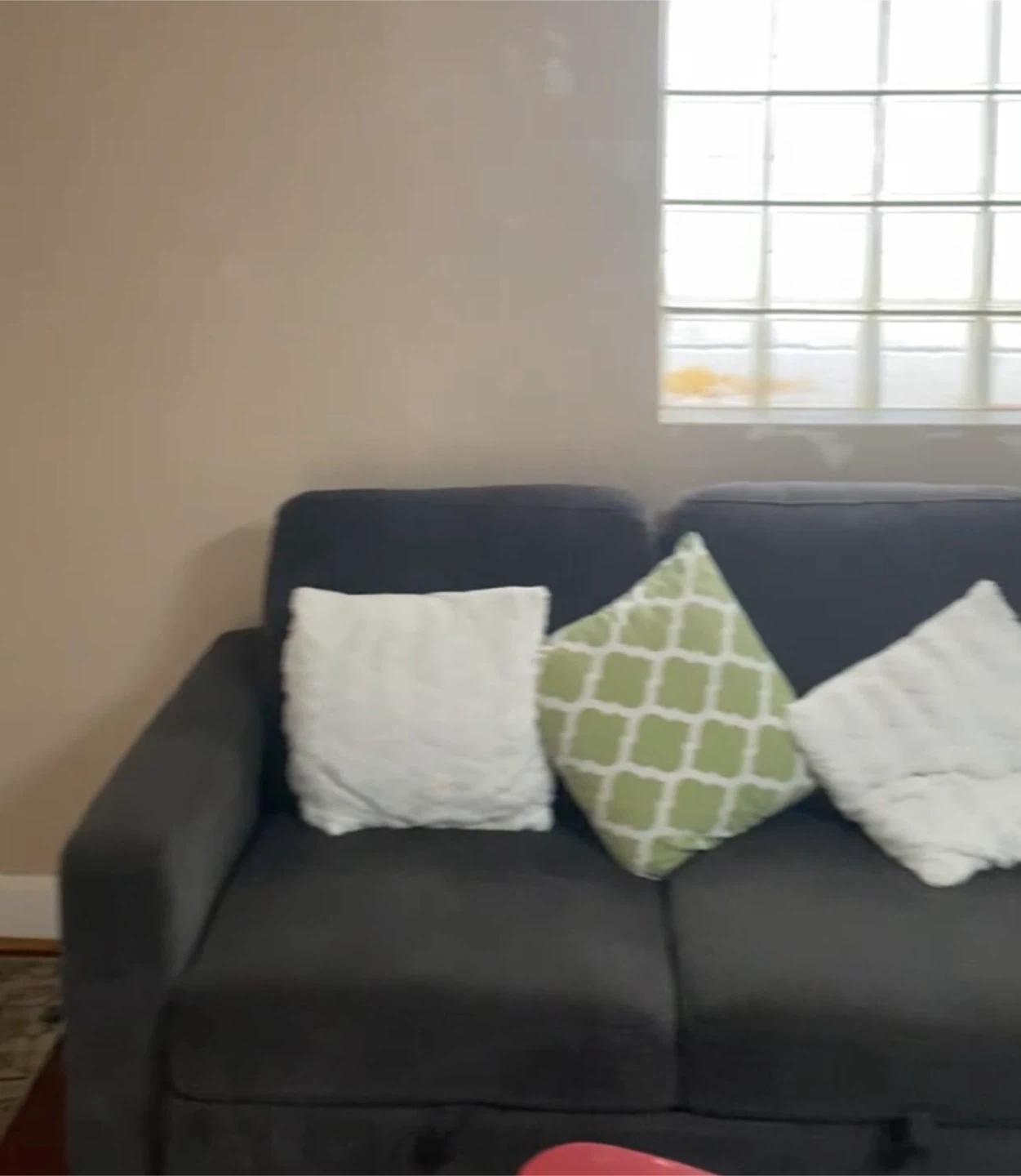 Grey Sectional Sofa with Storage - photo 2