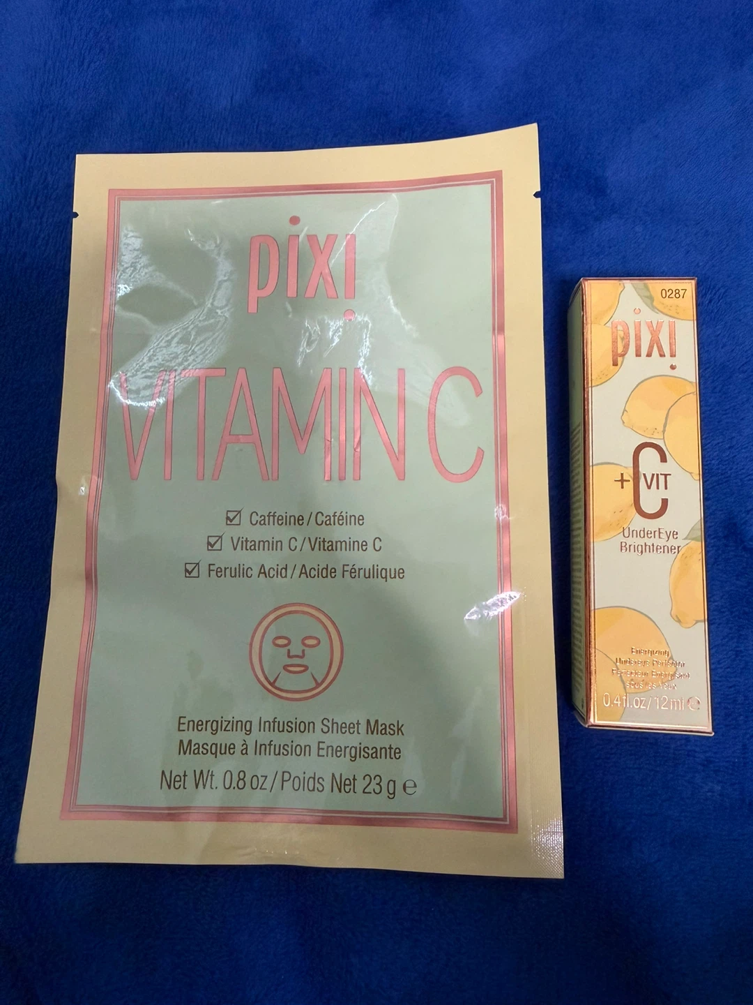 Pixi Vitamin C Sheet Mask & Under Eye Brightener