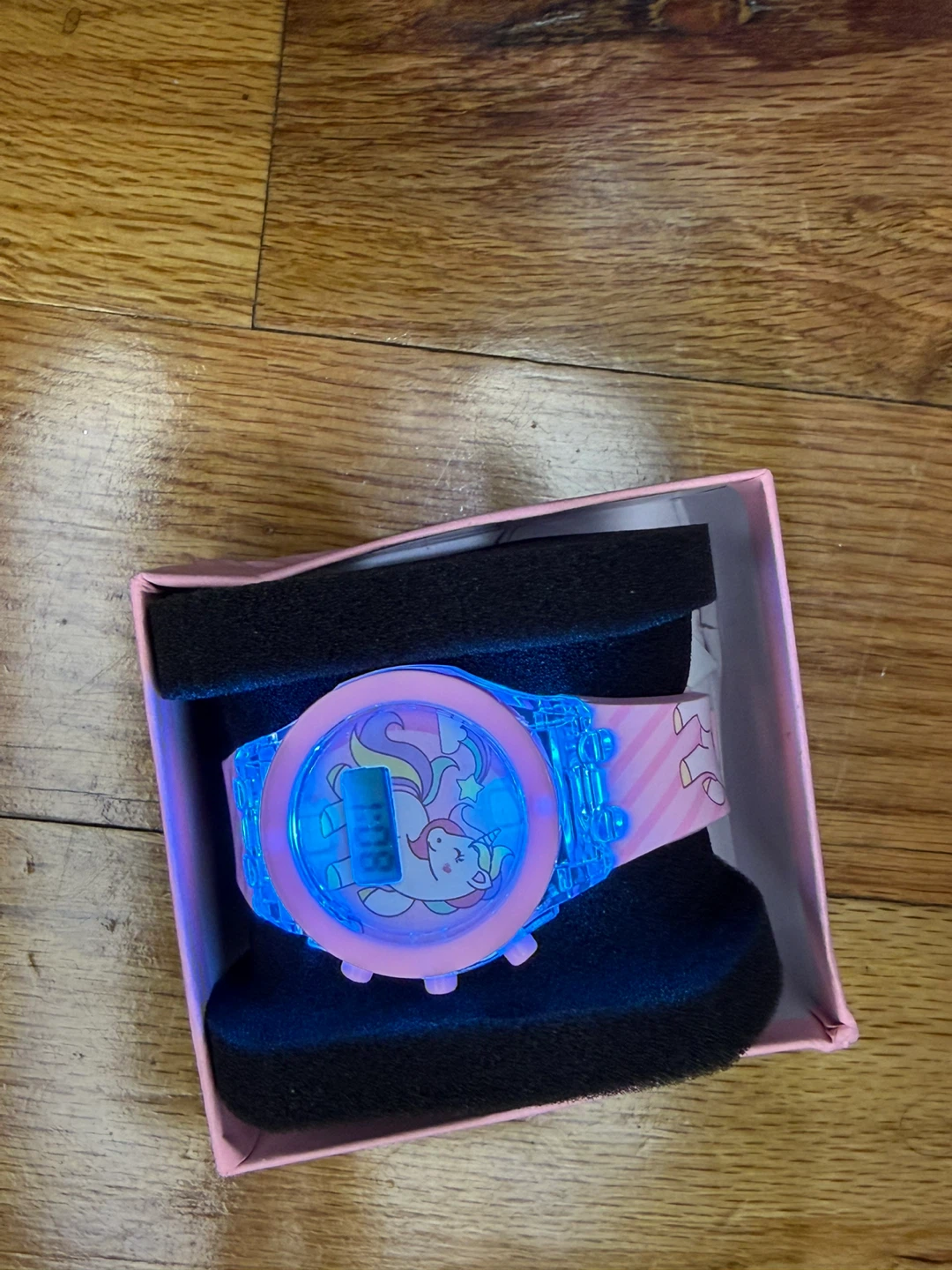 Pink Unicorn Digital Watch