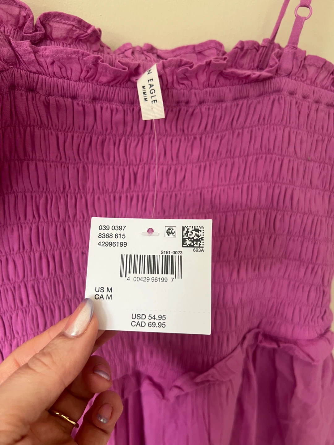 American Eagle Smocked romper - photo 3