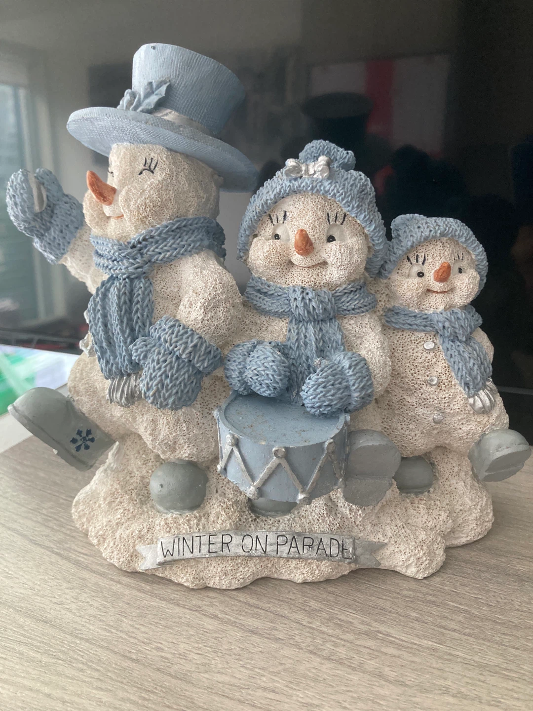 Snowman "Winter on Parade" Figurine