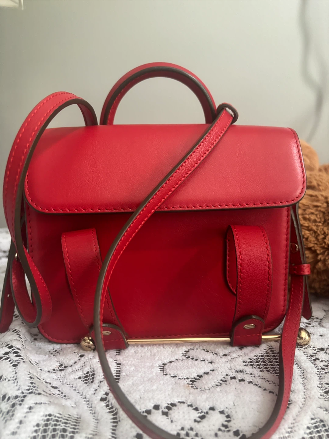 STRATHBERRY Red Mini Bag - photo 2