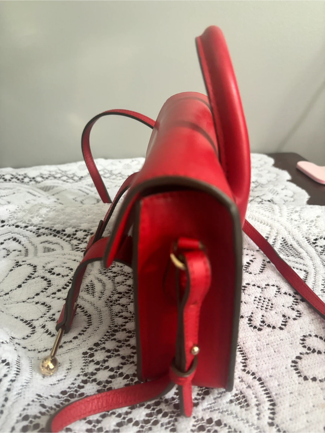 STRATHBERRY Red Mini Bag - photo 5