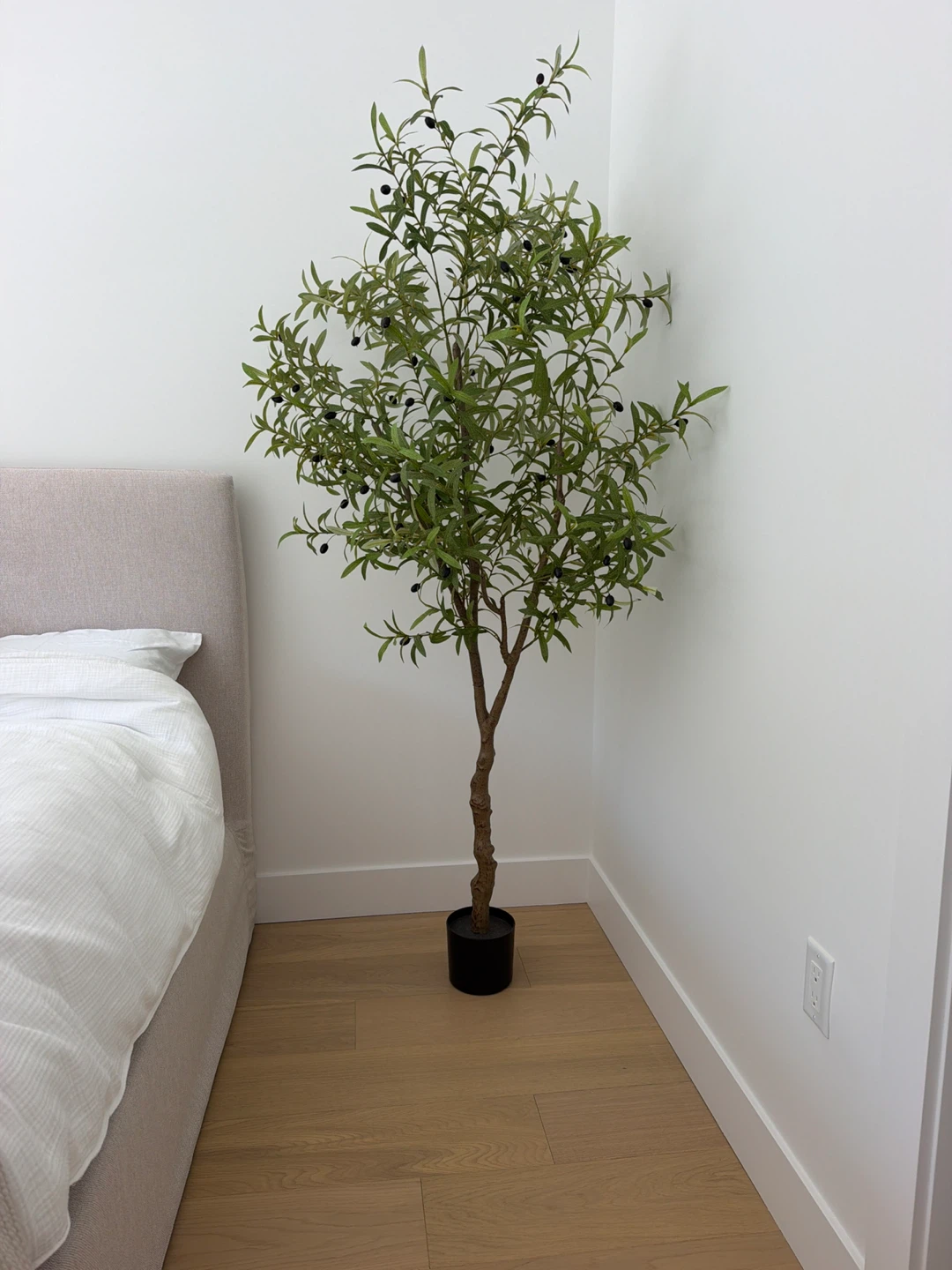 Artificial Olive Tree with Black Olives - photo 2