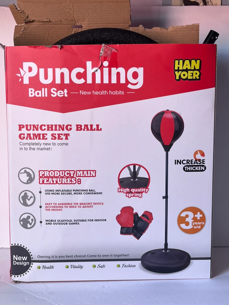 Han Yoer Punching Ball Game Set