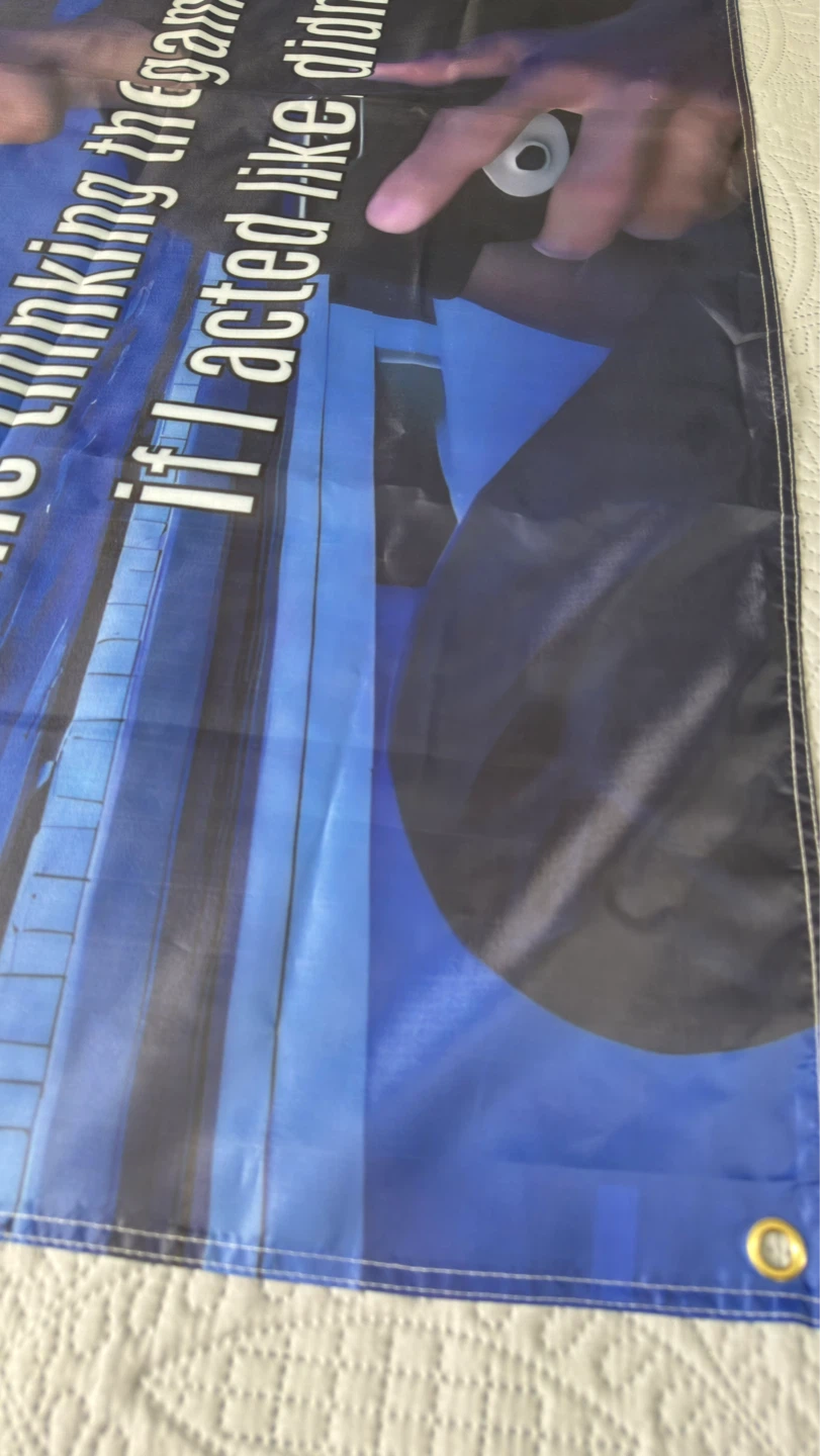 Custom Meme Banner Flag - 3x5 Feet - photo 2