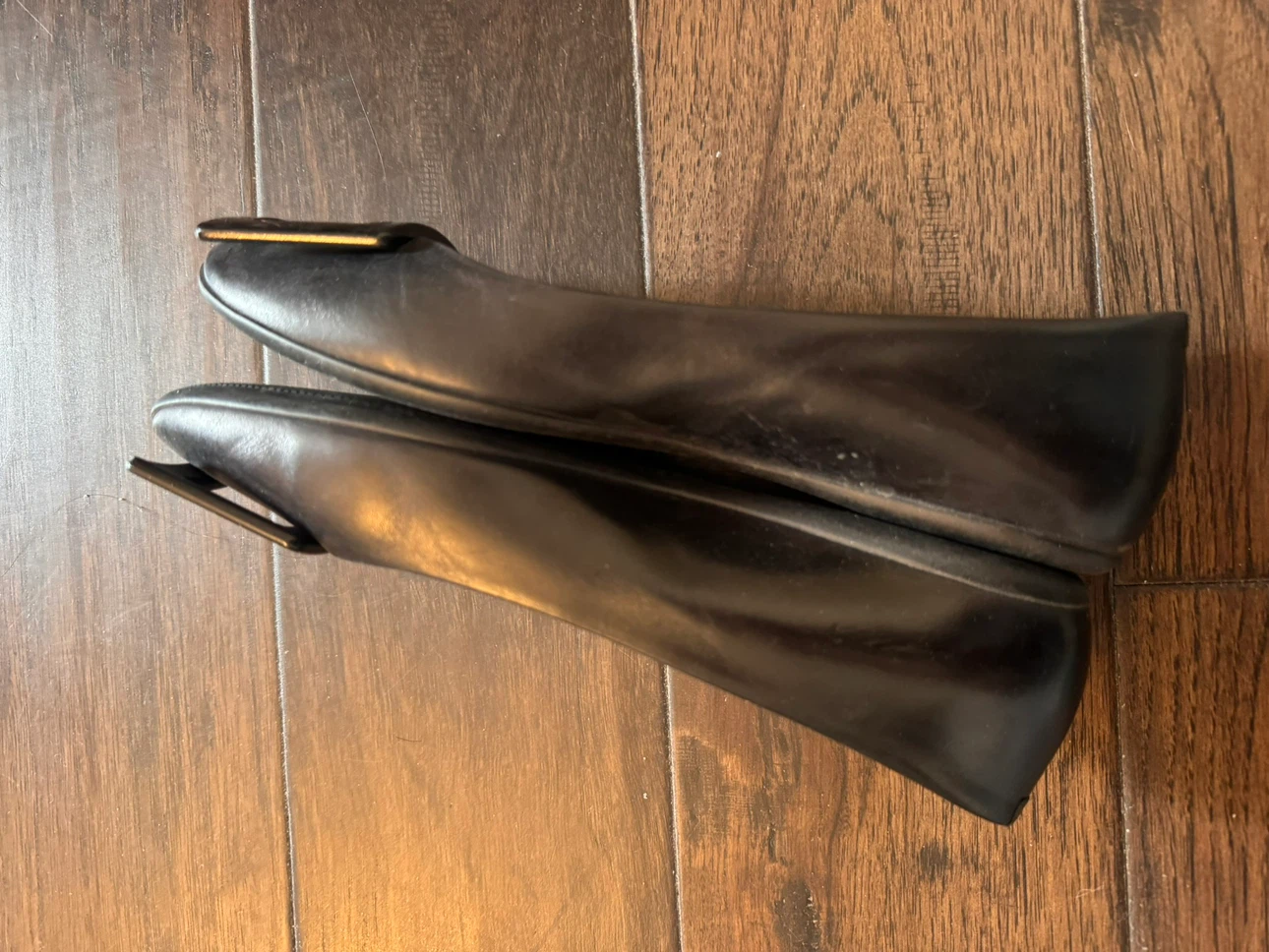 Moving sale-Roger Vivier Black Ballet Flats with Buckle - photo 2