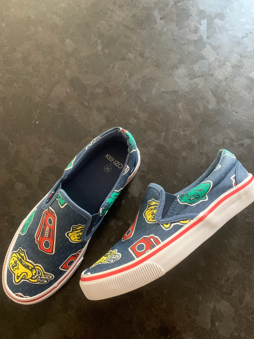 Kenzo slip-on sneakers size 36