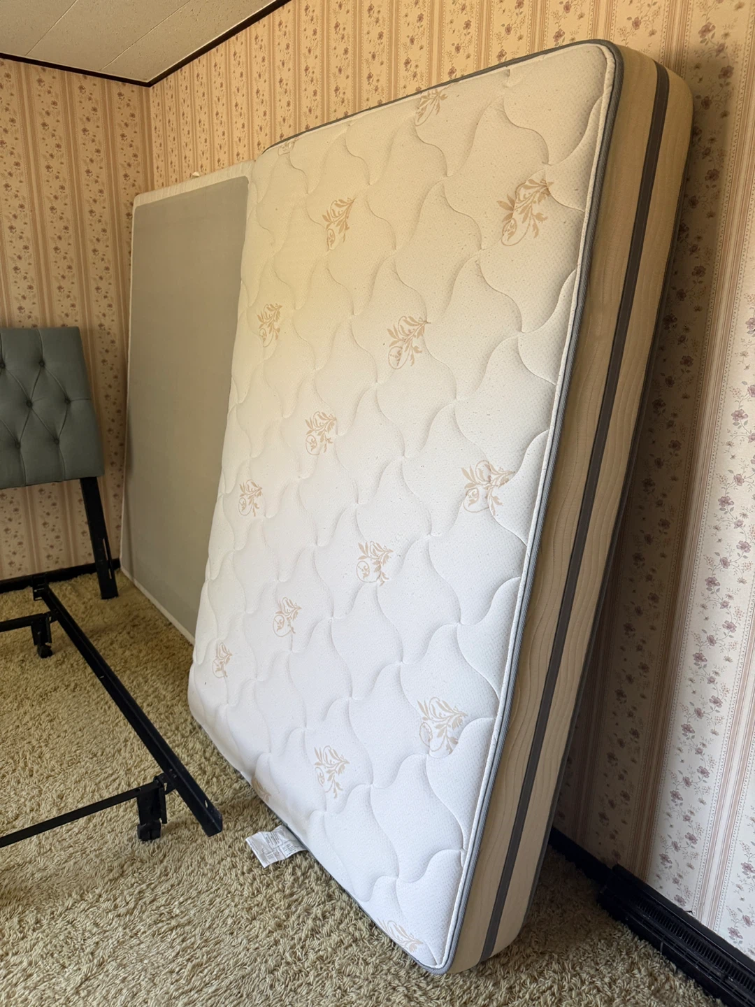 Safavieh Tufted Headboard / Bed Frame / Full size mattress - photo 4