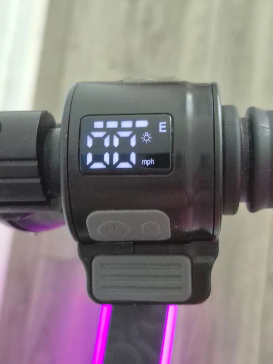 Electric Scooter with LED Lights - photo 2