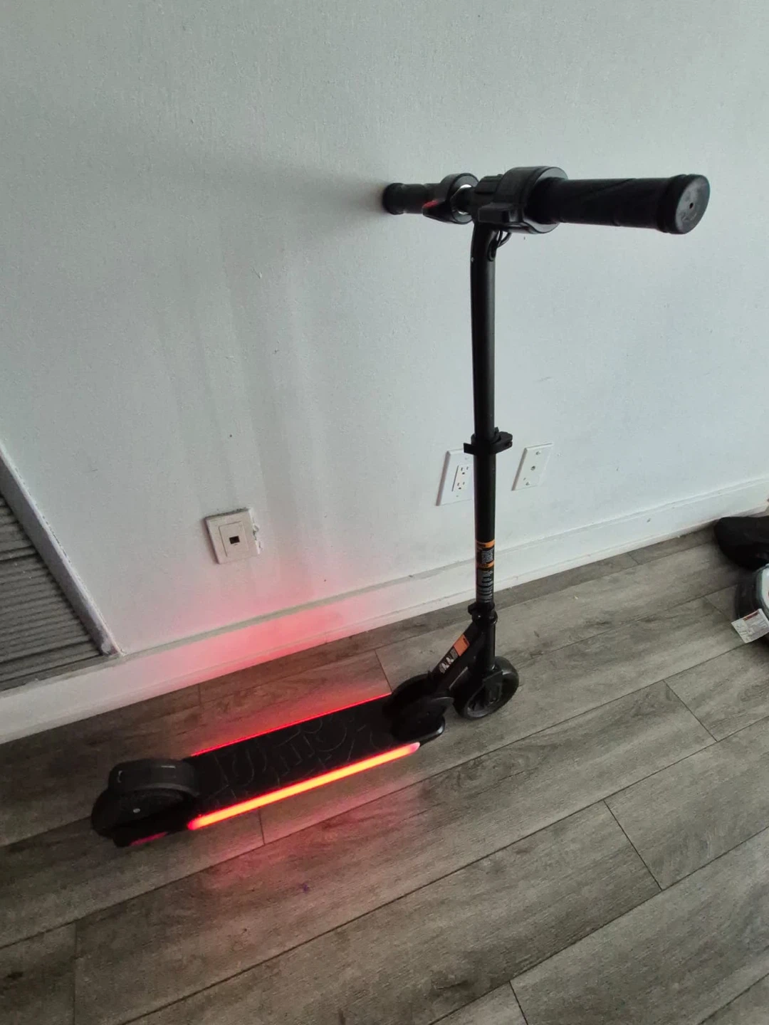 Electric Scooter with LED Lights - photo 3