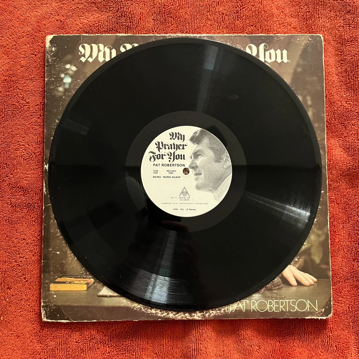 Pat Robertson My Prayer For You LP Record - photo 2