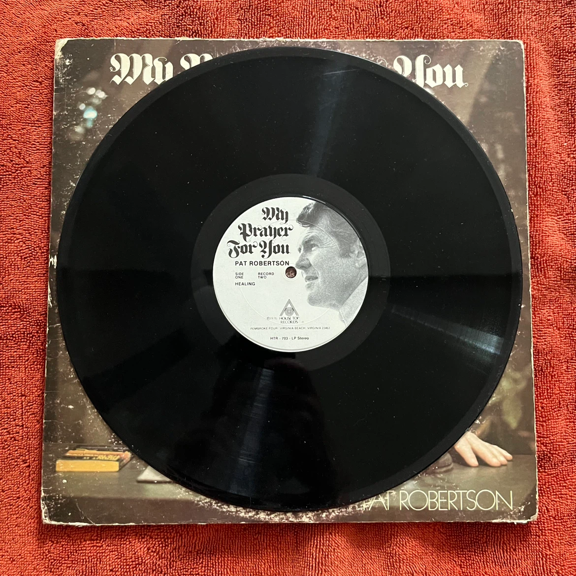 Pat Robertson My Prayer For You LP Record - photo 3