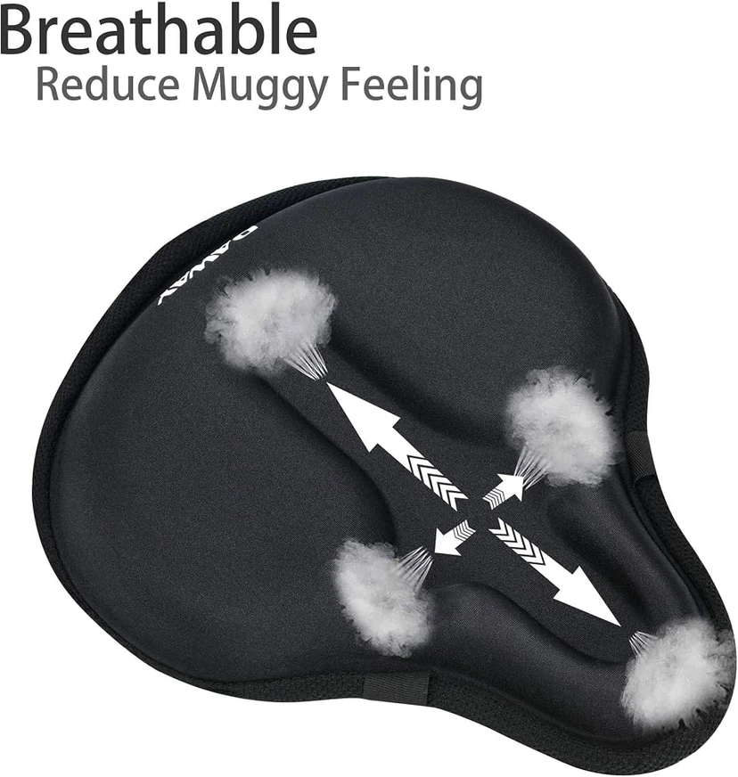 DAWAY High-Resiliency Memory Foam Bicycle Seat Cushion - photo 4