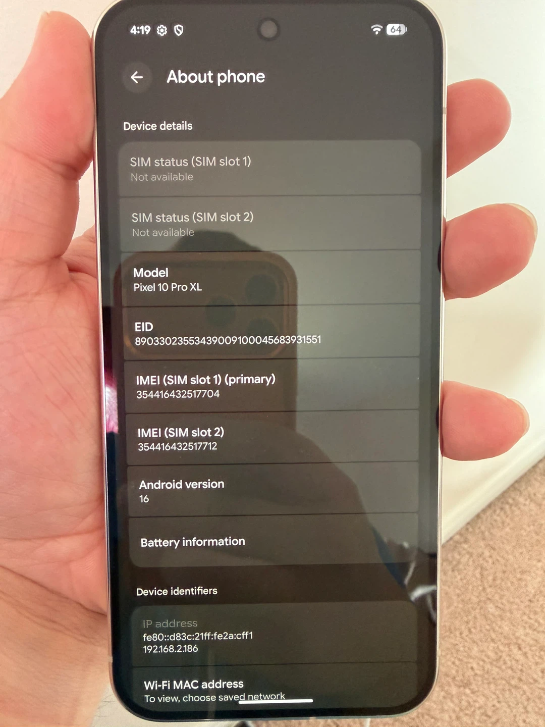 Google Pixel 10 Pro XL 256GB - photo 2