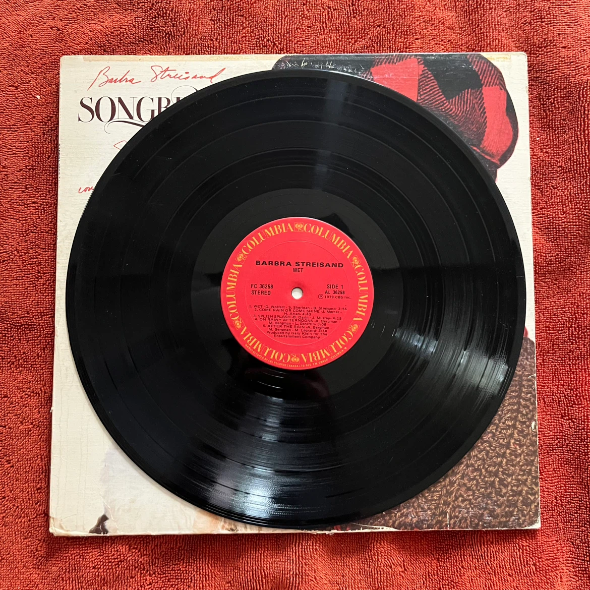 Barbra Streisand "Songbird" Vinyl Record - photo 3