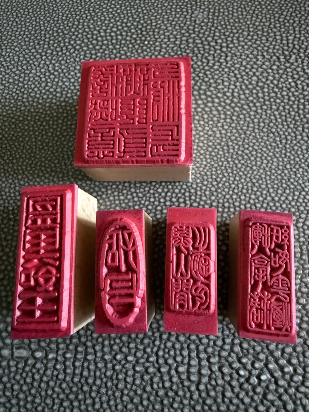 Vintage Chinese Chop Seals Set - photo 2