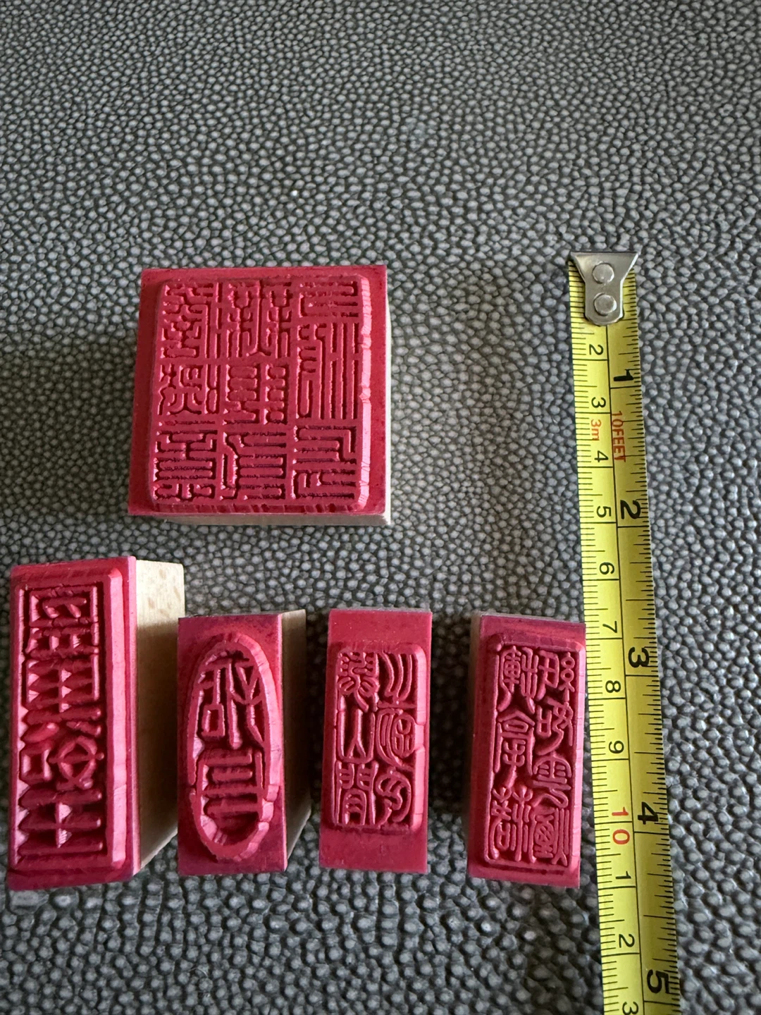 Vintage Chinese Chop Seals Set - photo 4