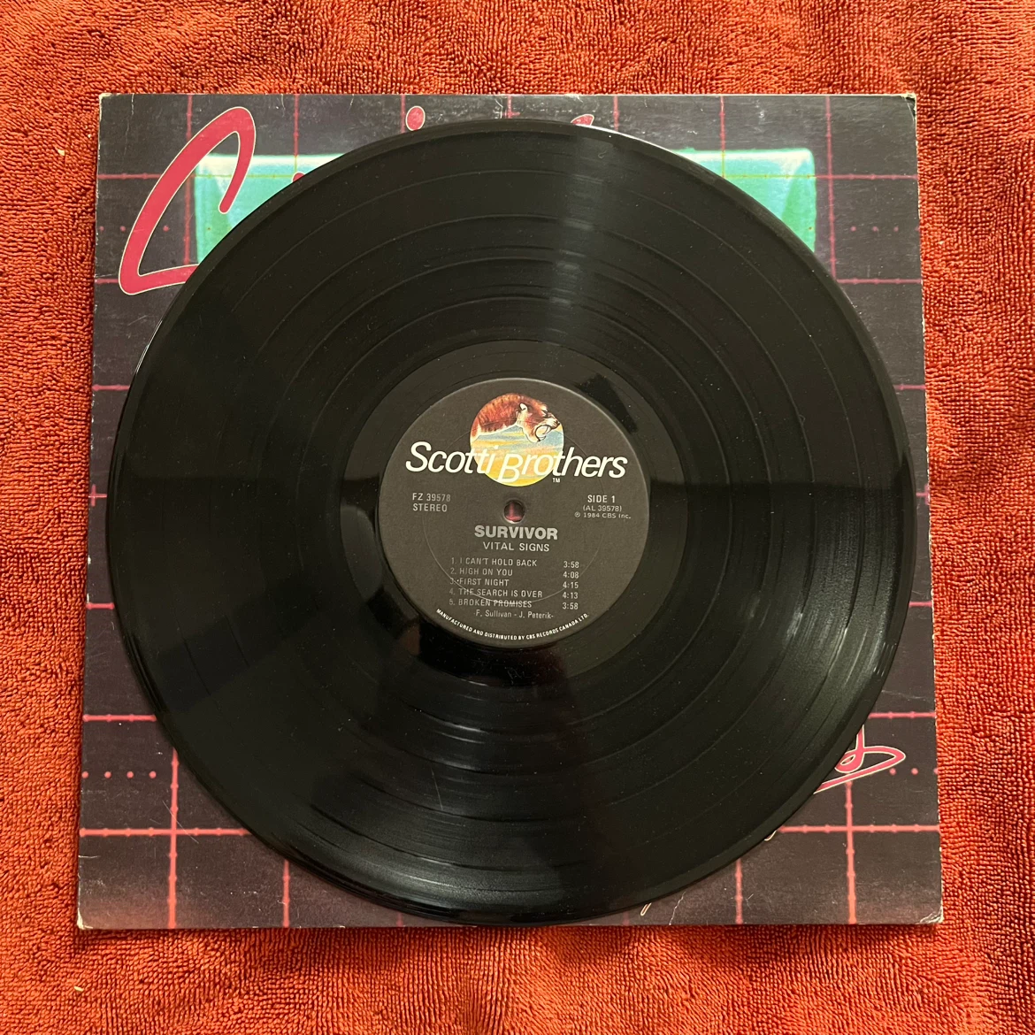 Survivor Vital Signs Vinyl Record - photo 2