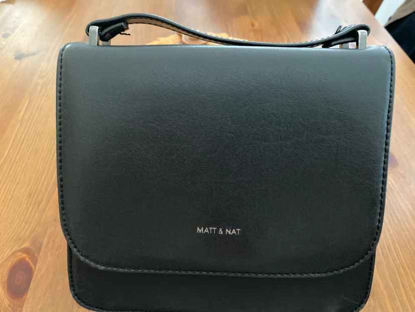 Matt & Nat Black Crossbody Bag