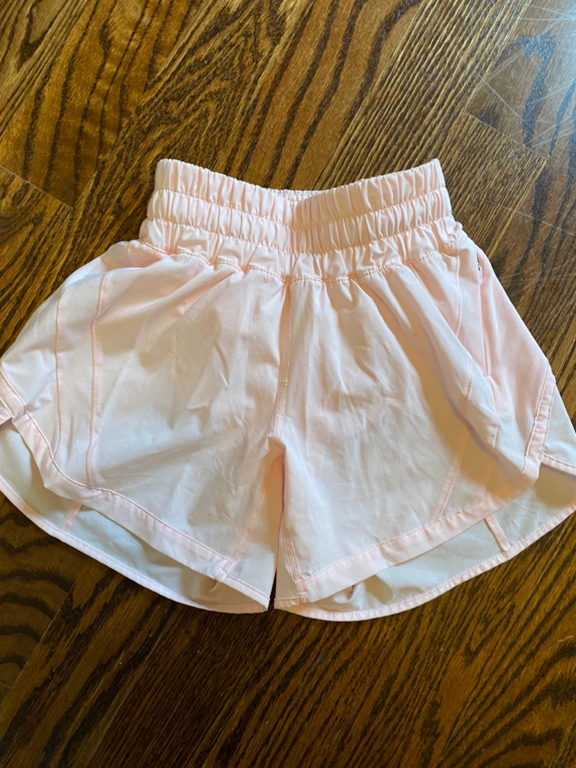 Lululemon Pink Running Shorts Size 0