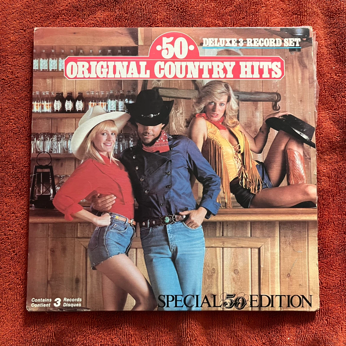 50 Original Country Hits Deluxe 3-Record Set