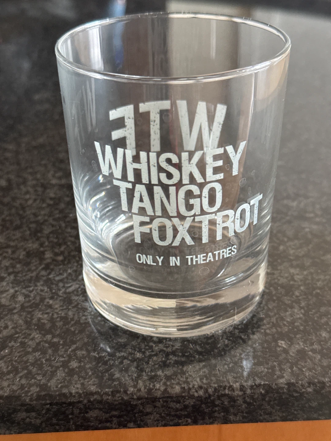 Whiskey Tango Foxtrot (WTF) Glass