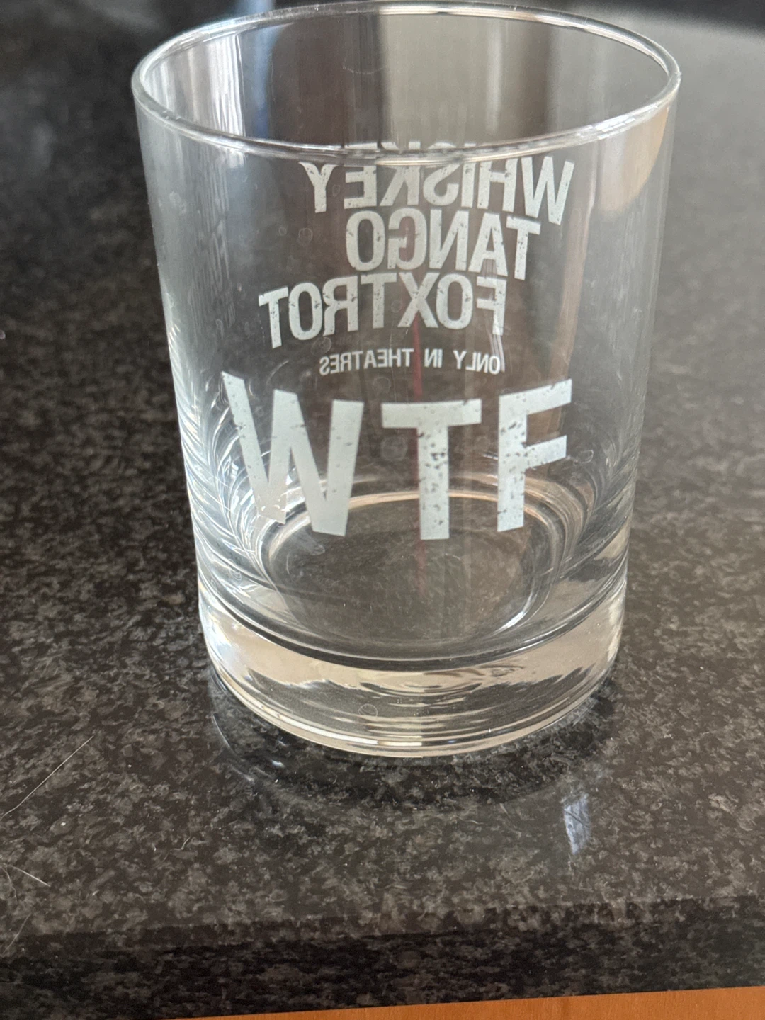 Whiskey Tango Foxtrot (WTF) Glass - photo 2