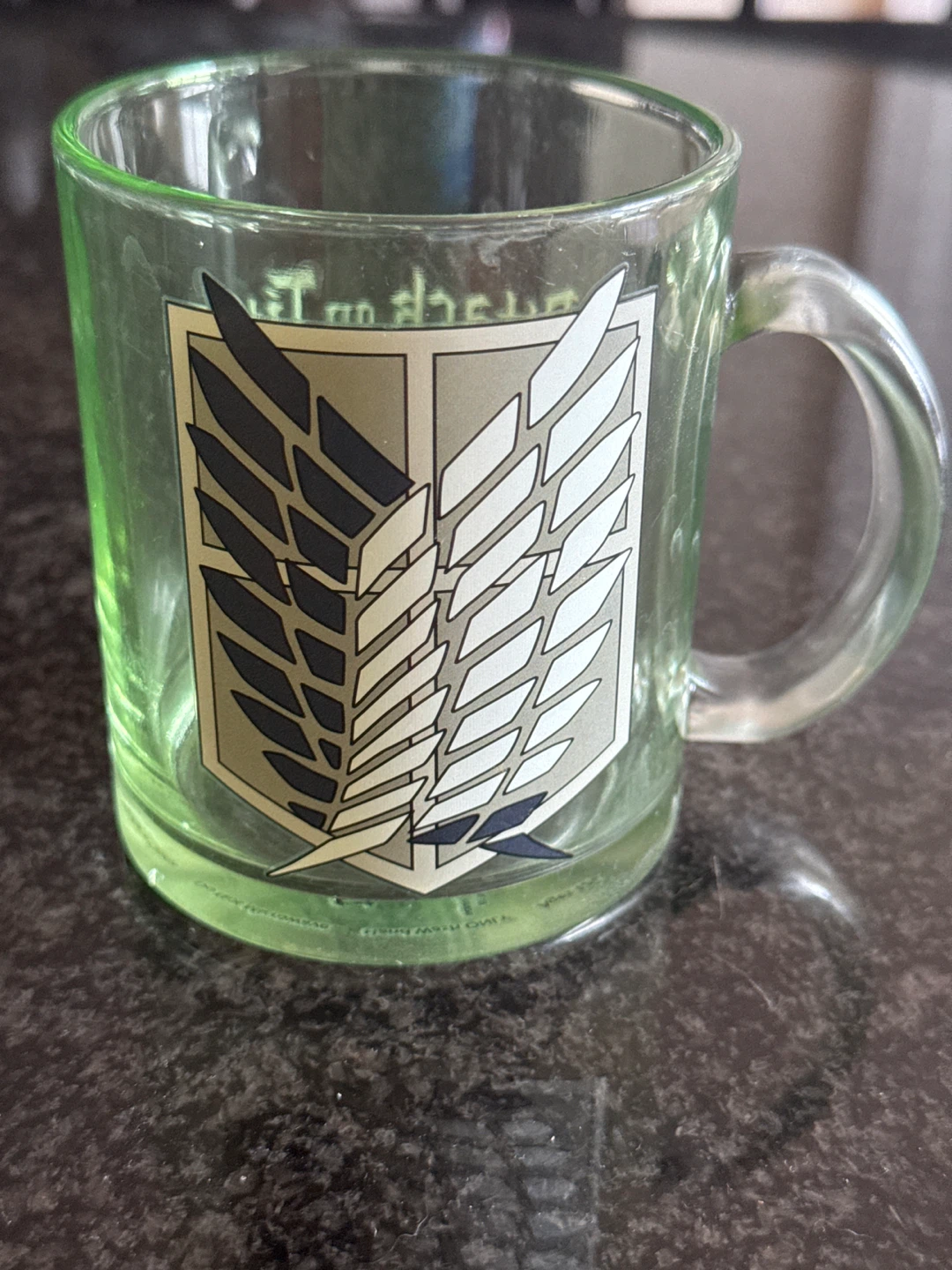 Attack on Titan Glass Mug