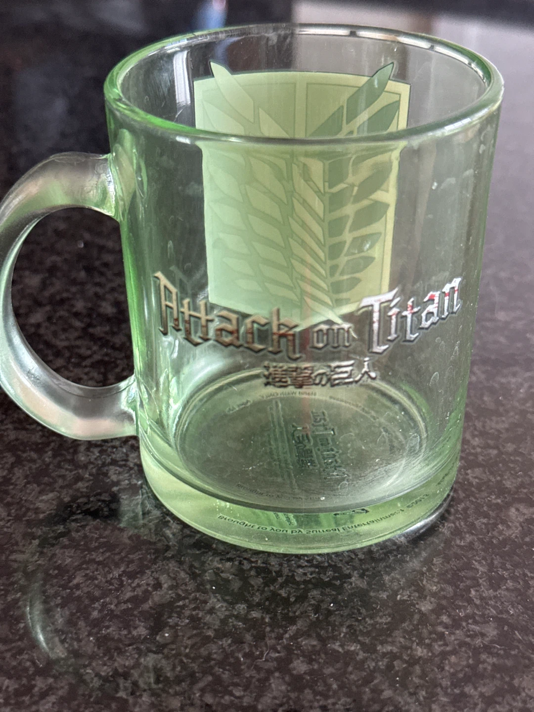 Attack on Titan Glass Mug - photo 2