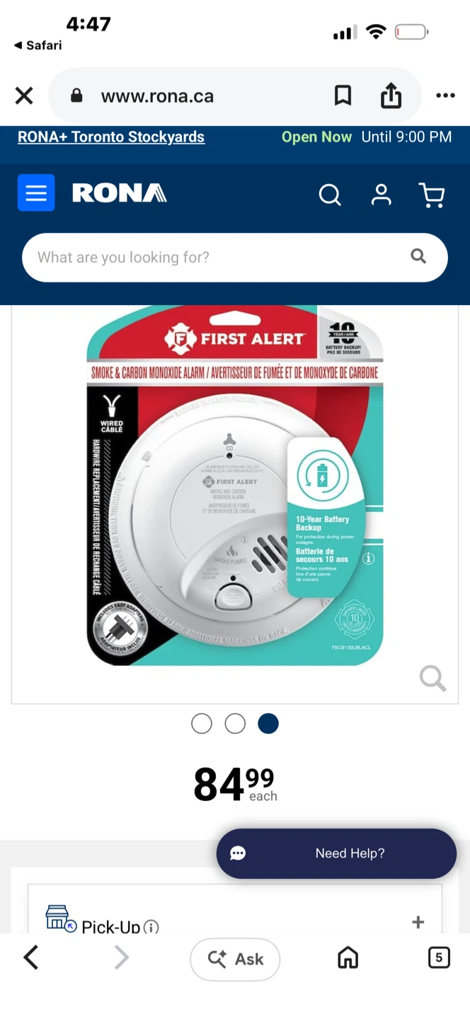 First Alert Smoke & Carbon Monoxide Alarm - photo 4