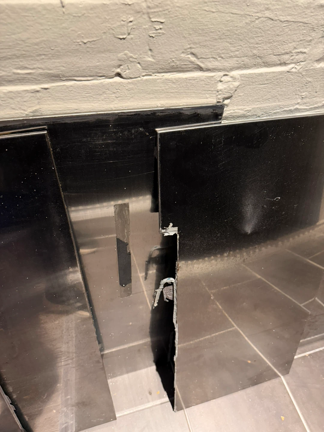 6 aluminum ikea backsplash panels - photo 3