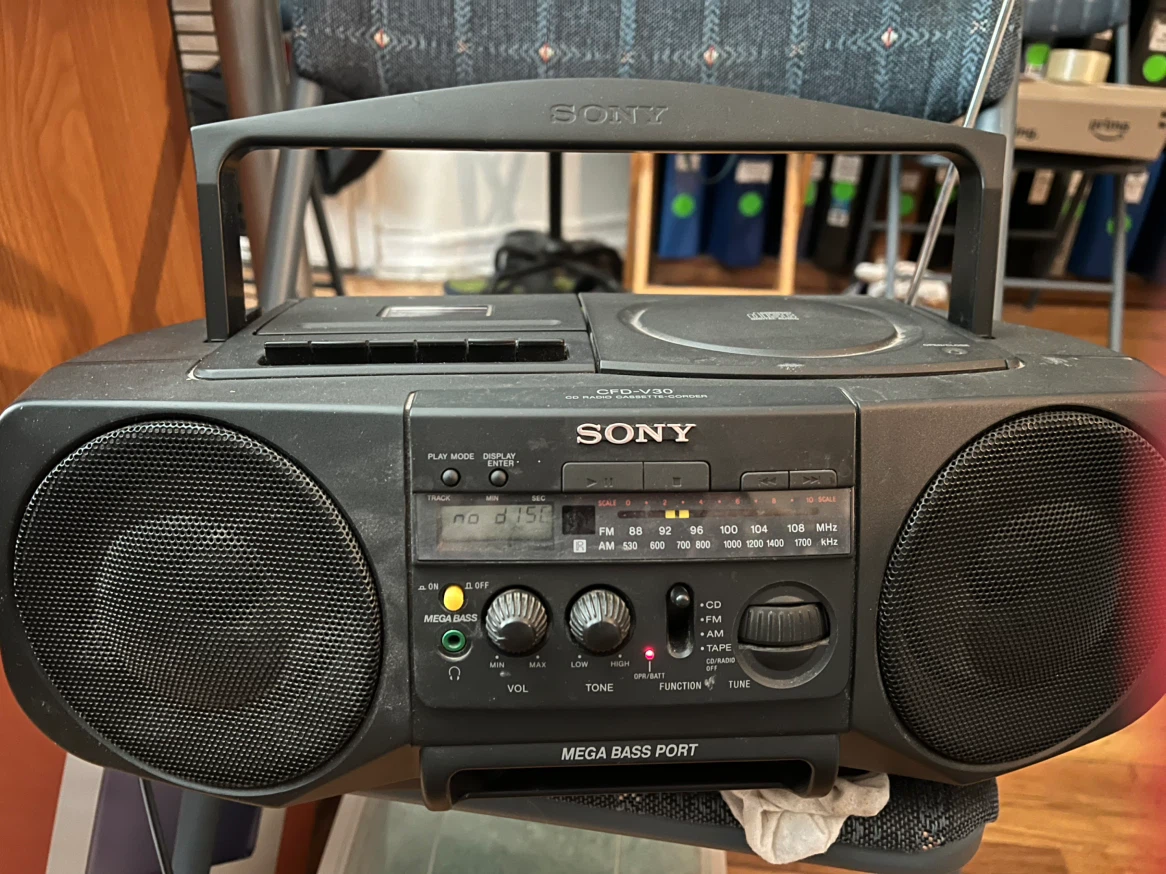 Sony Boombox Radio , Tale and CD player - photo 2