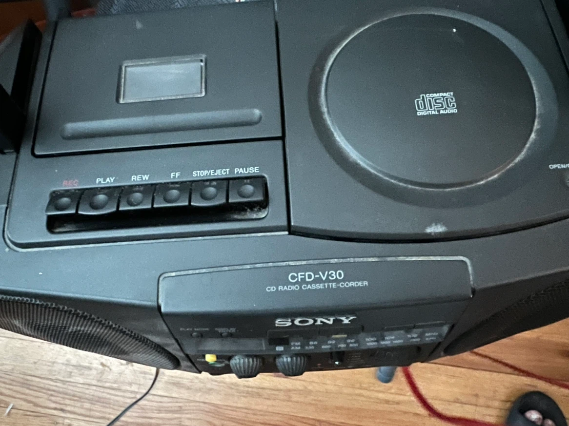 Sony Boombox Radio , Tale and CD player - photo 3