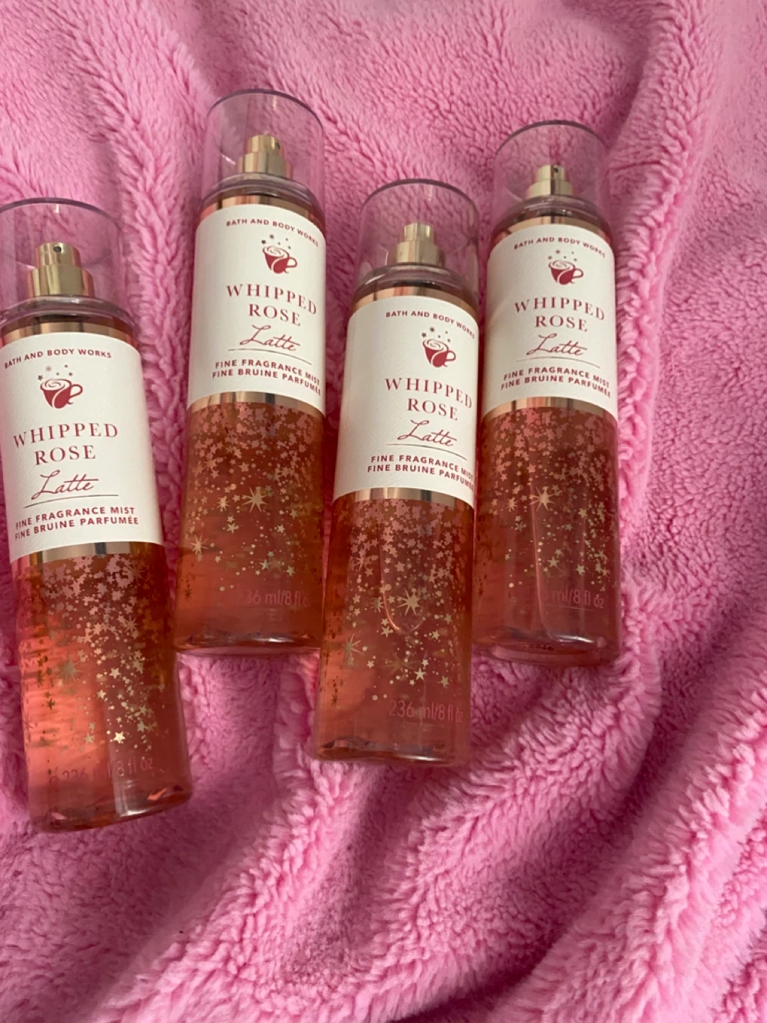 Bath & Body Works Whipped Rose Latte Fine Fragrance Mist (236ml) - photo 2