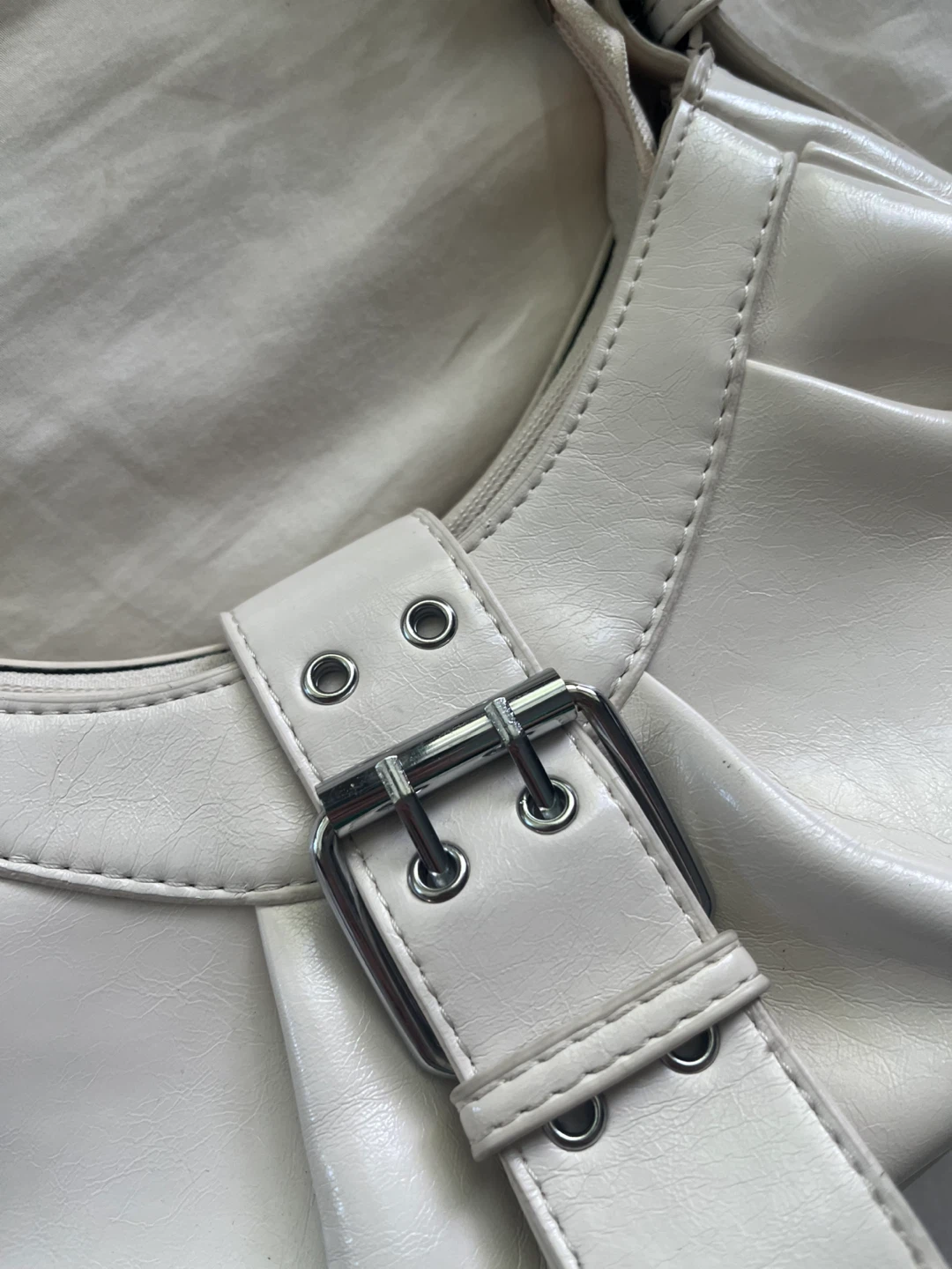 Y2K White Shoulder Purse - photo 2