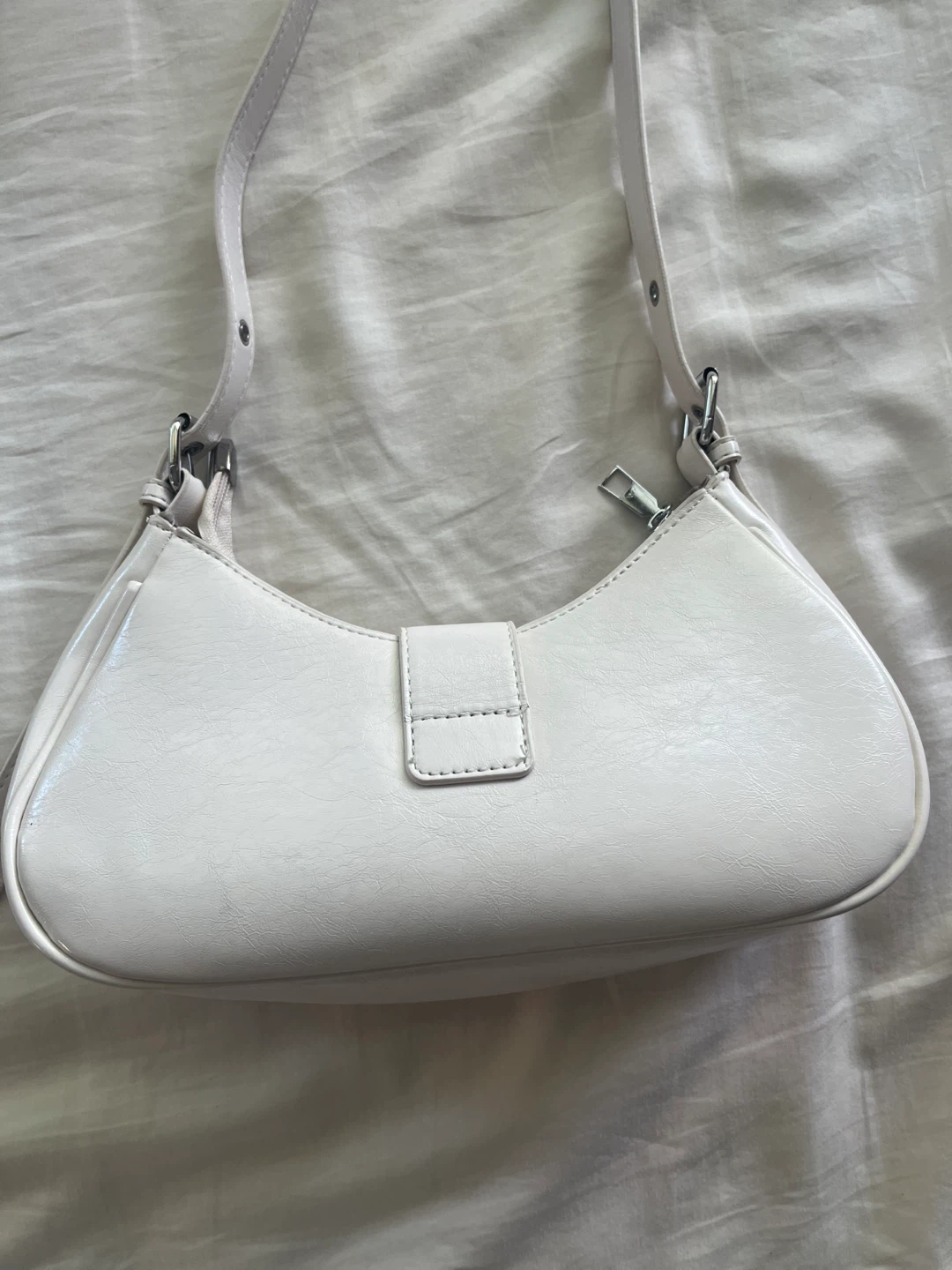 Y2K White Shoulder Purse - photo 5