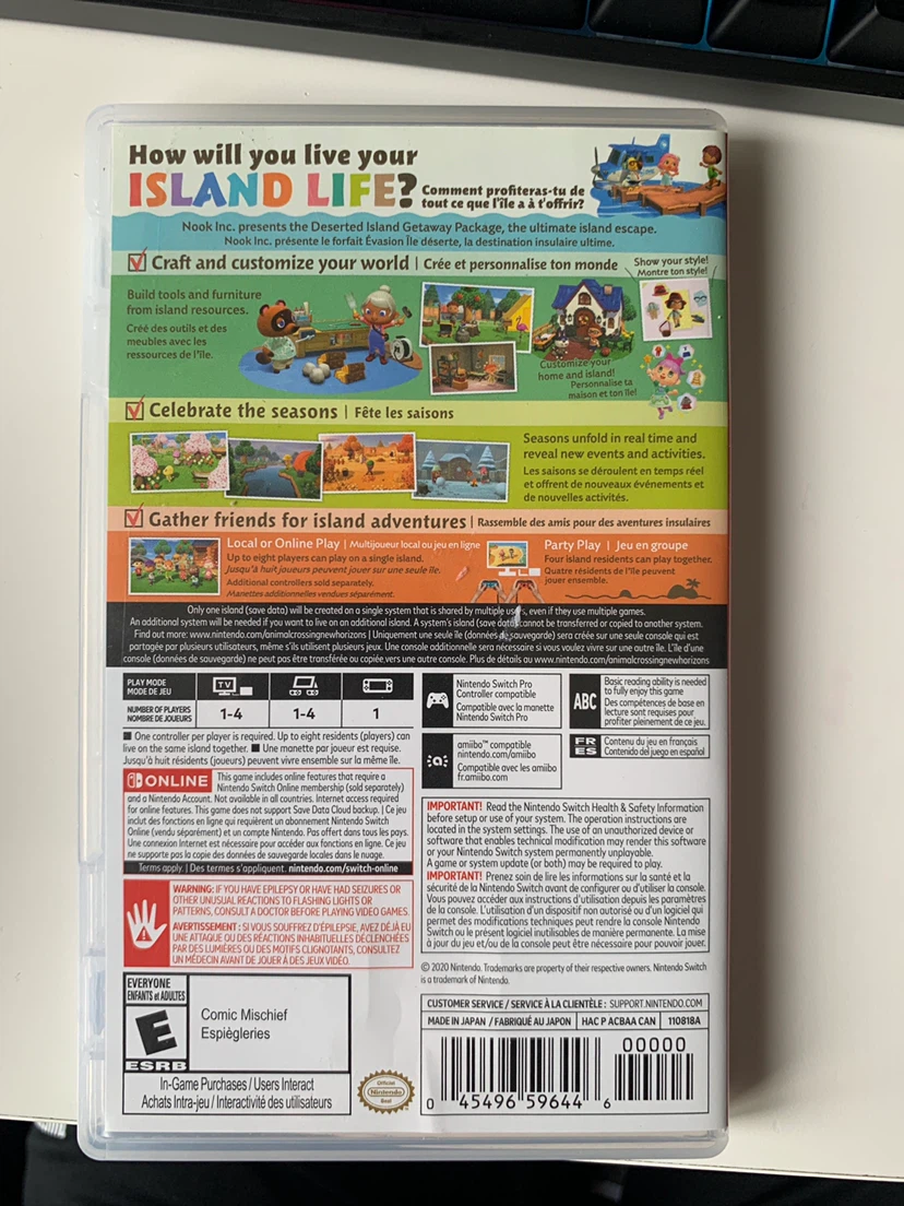 Nintendo Switch Animal Crossing: New Horizons Game - photo 5
