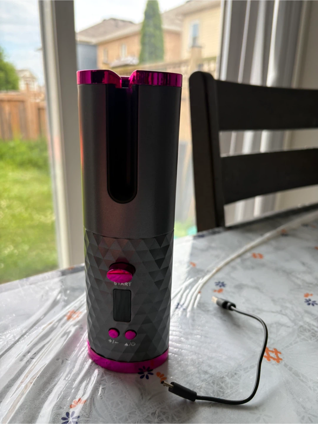 Automatic Cordless Hair Curler with LCD Display - photo 4