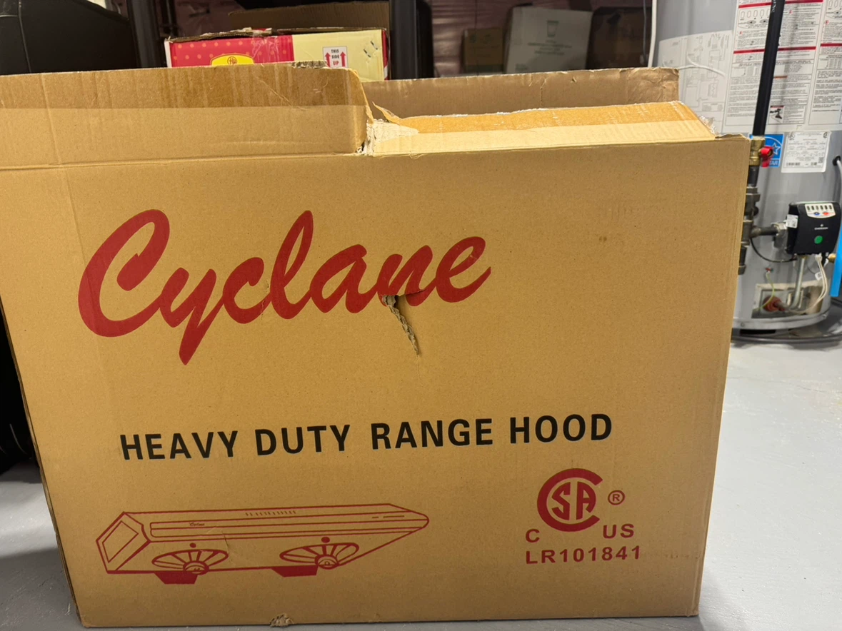 Cyclone Heavy Duty Range Hood