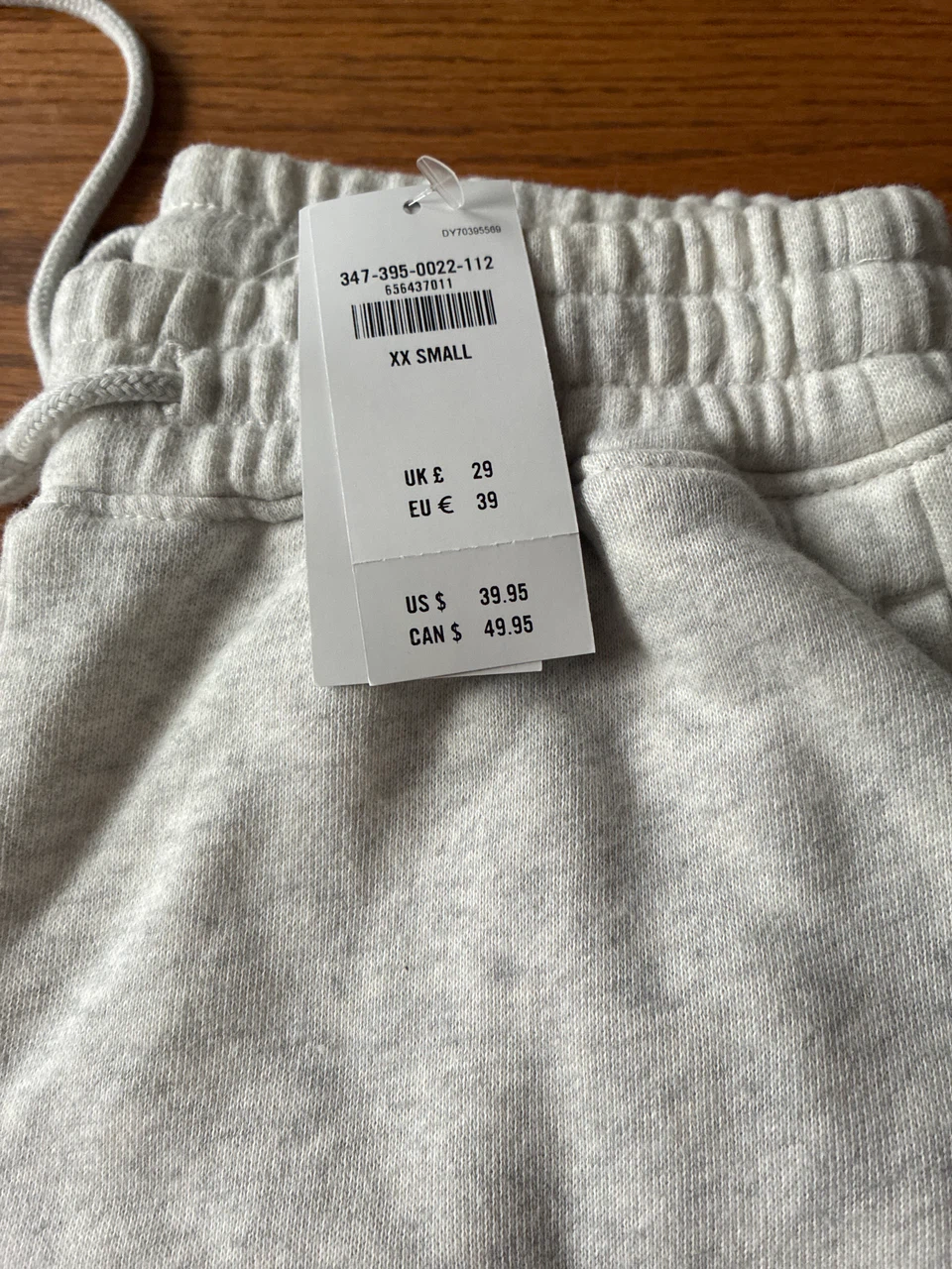 Hollister Grey Joggers XXS