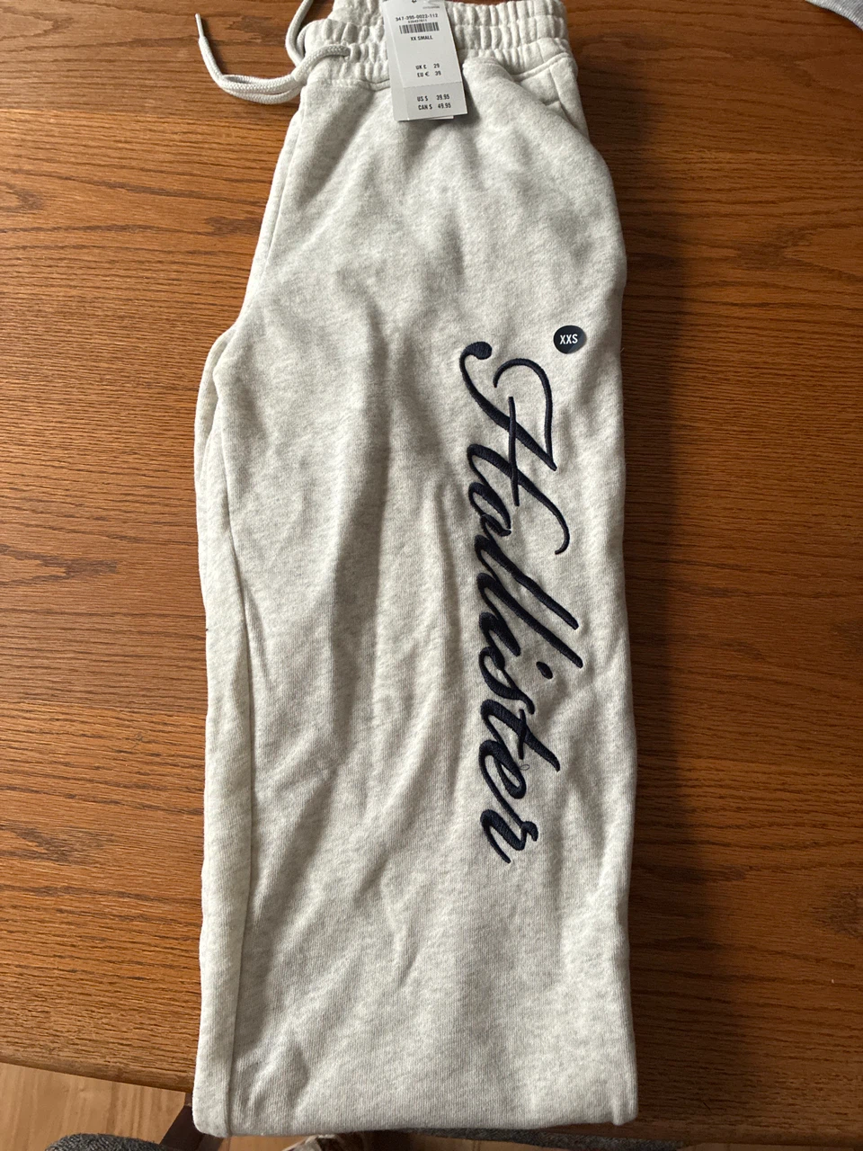 Hollister Grey Joggers XXS - photo 2