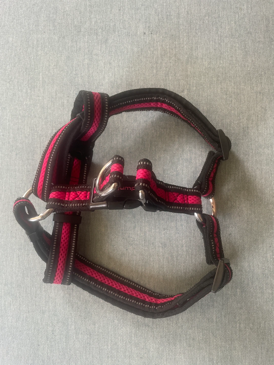 JUMP-Medium size-Black and Pink Dog Harness