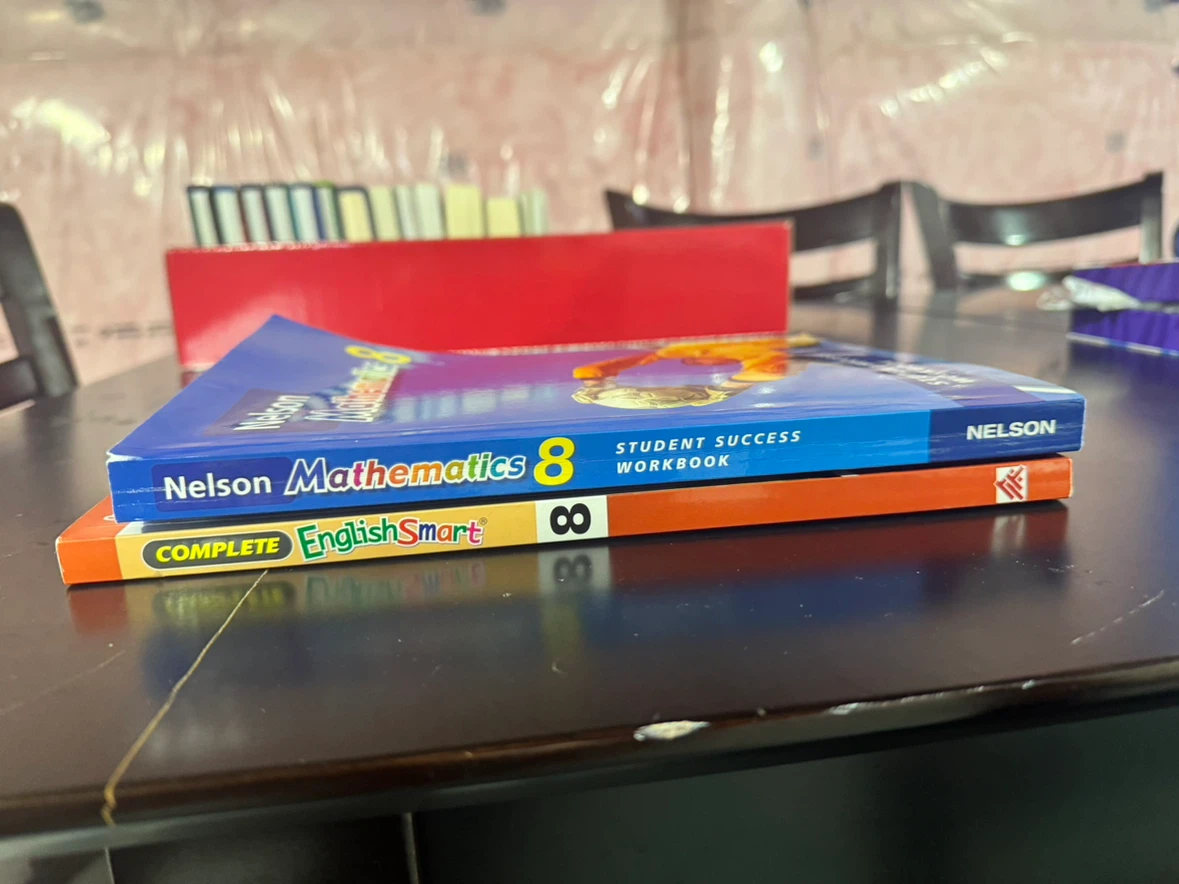 Nelson Mathematics 8 & Complete EnglishSmart 8 Student Workbooks - photo 2