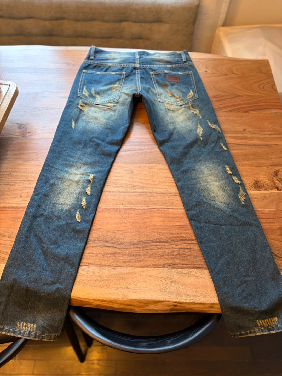 32 Waist Dolce & Gabbana Distressed Jeans - photo 2