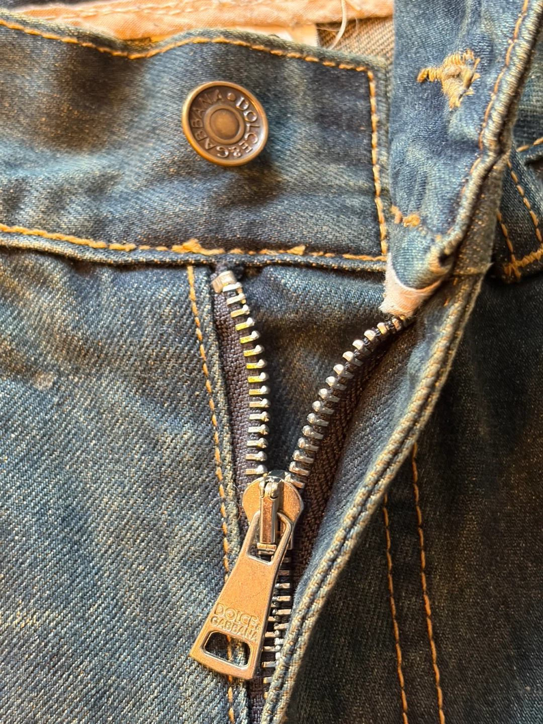 32 Waist Dolce & Gabbana Distressed Jeans - photo 5