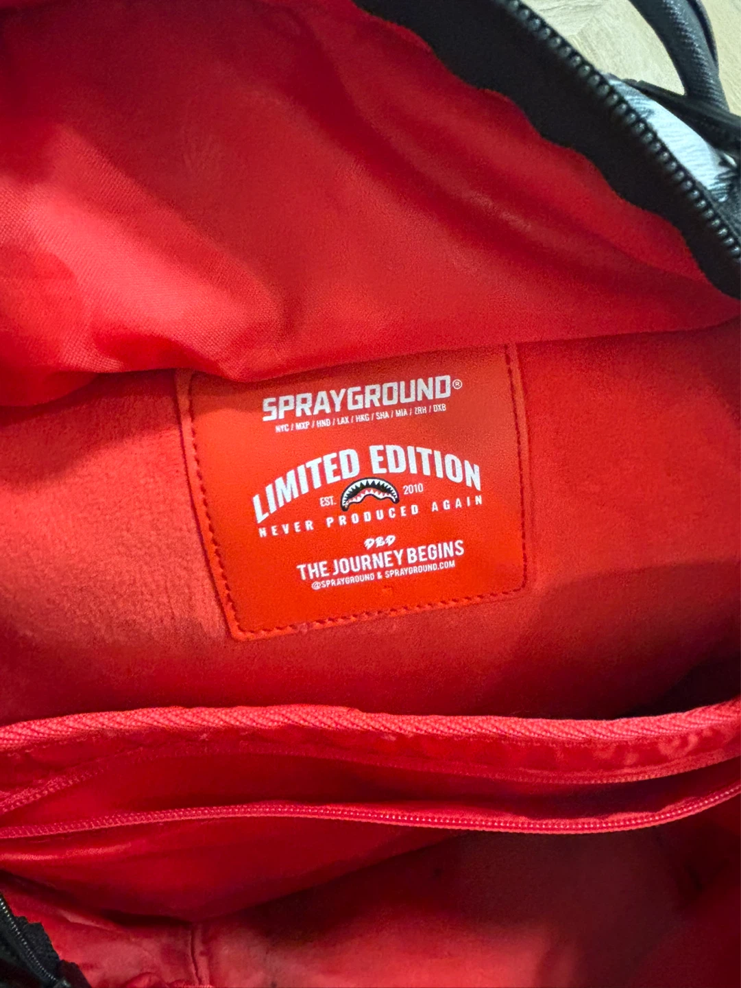 Sprayground Scribble Dribble Check Backpack - photo 4