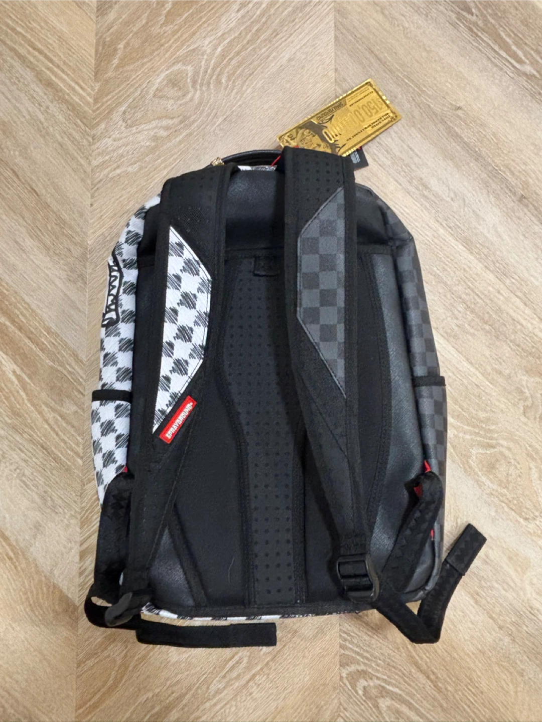 Sprayground Scribble Dribble Check Backpack - photo 2